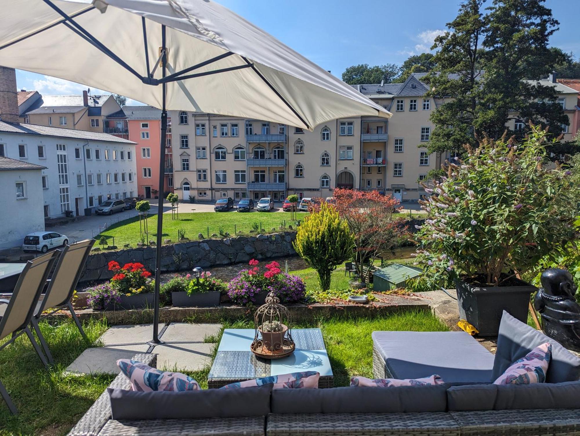 Hw4B - Urlaubsmagie - Zentral Mit Gemeinschaftsgarten, -Pool, -Sauna & Whirlpool Sebnitz Eksteriør billede
