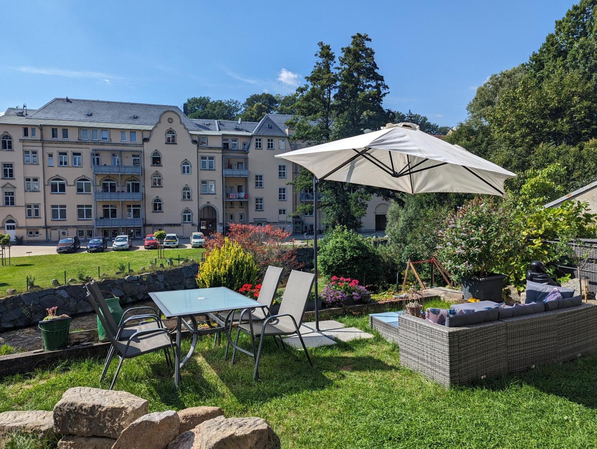 Hw4B - Urlaubsmagie - Zentral Mit Gemeinschaftsgarten, -Pool, -Sauna & Whirlpool Sebnitz Eksteriør billede