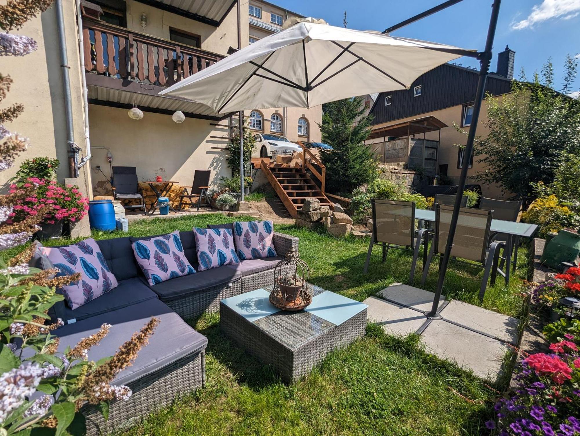 Hw4B - Urlaubsmagie - Zentral Mit Gemeinschaftsgarten, -Pool, -Sauna & Whirlpool Sebnitz Eksteriør billede
