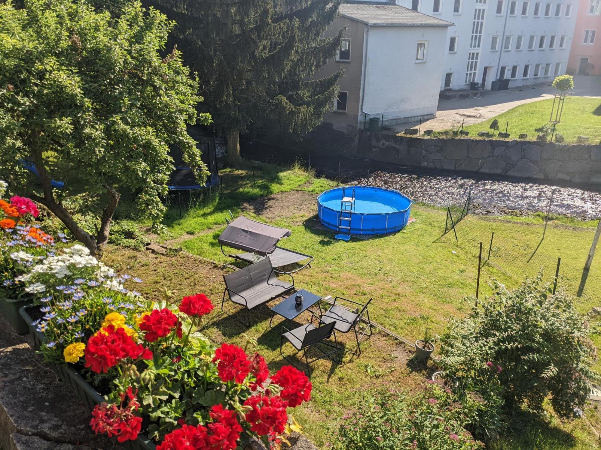 Hw4B - Urlaubsmagie - Zentral Mit Gemeinschaftsgarten, -Pool, -Sauna & Whirlpool Sebnitz Eksteriør billede