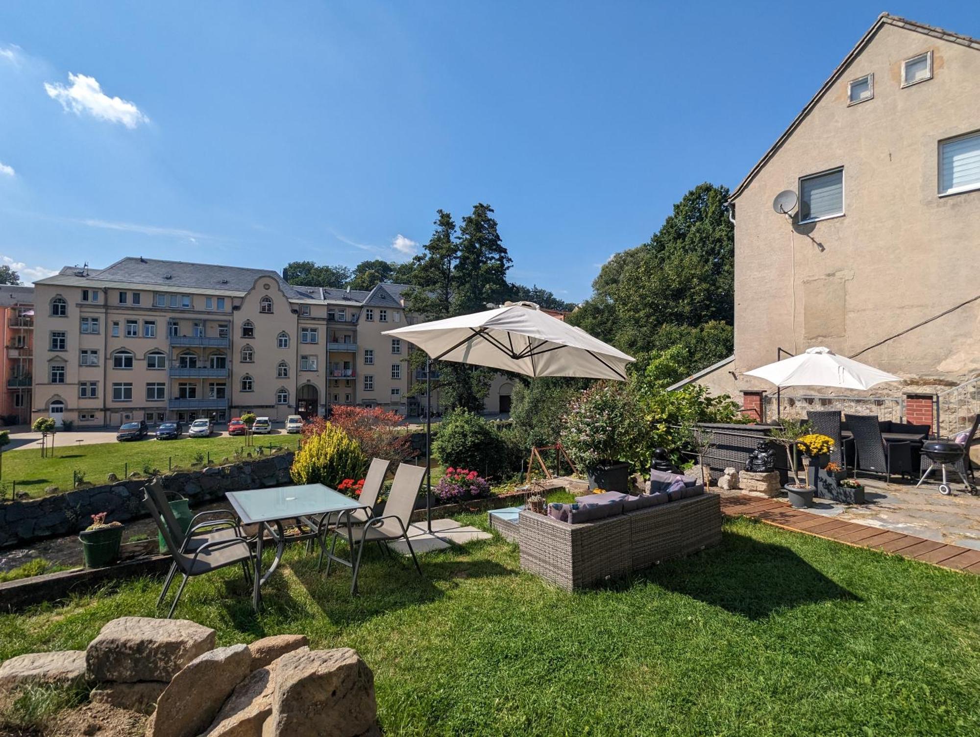 Hw4B - Urlaubsmagie - Zentral Mit Gemeinschaftsgarten, -Pool, -Sauna & Whirlpool Sebnitz Eksteriør billede