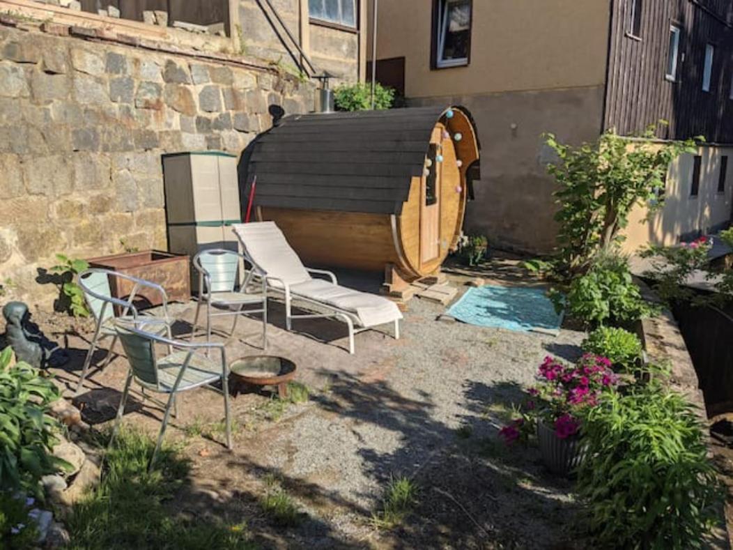 Hw4B - Urlaubsmagie - Zentral Mit Gemeinschaftsgarten, -Pool, -Sauna & Whirlpool Sebnitz Eksteriør billede