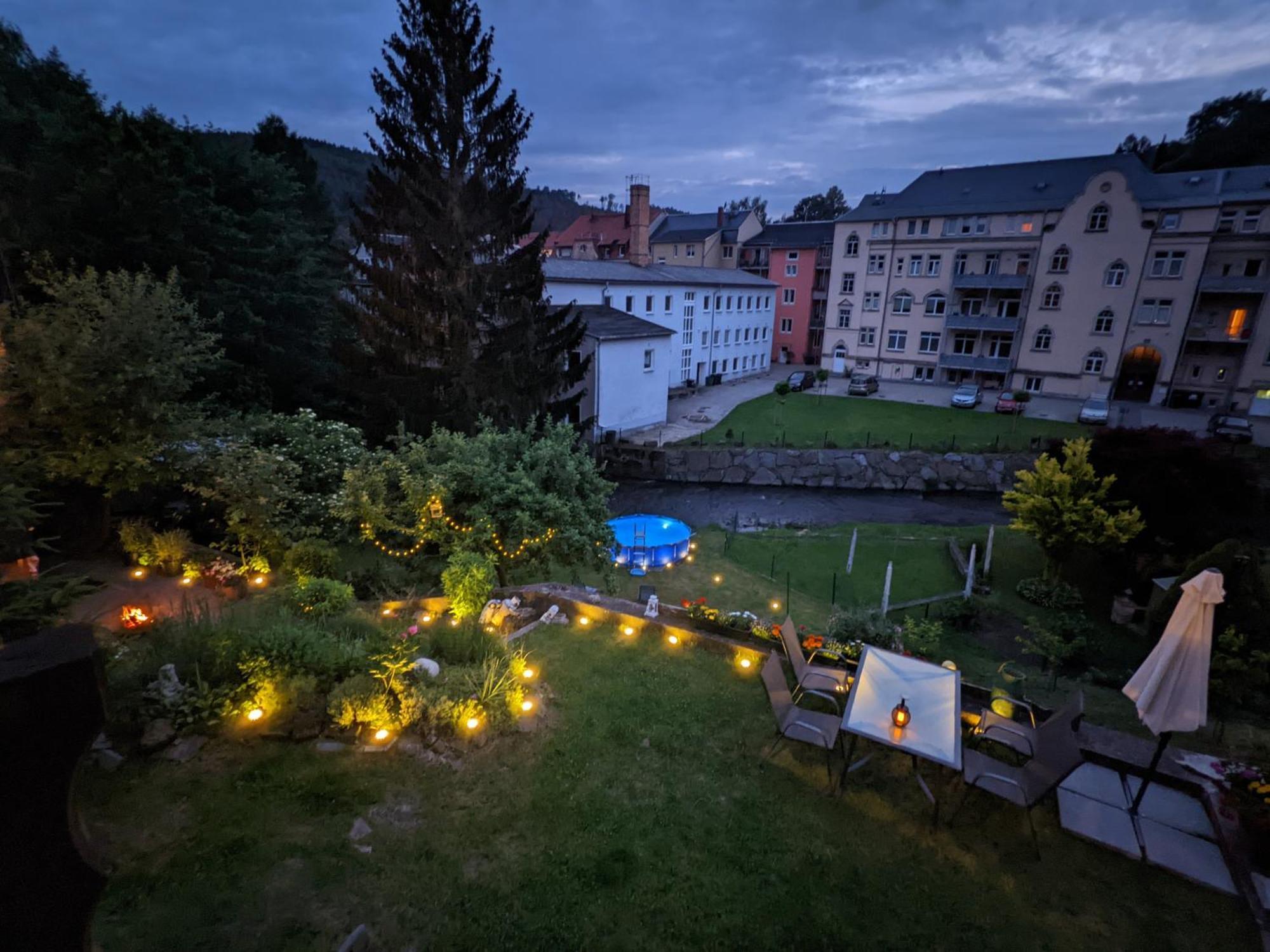 Hw4B - Urlaubsmagie - Zentral Mit Gemeinschaftsgarten, -Pool, -Sauna & Whirlpool Sebnitz Eksteriør billede
