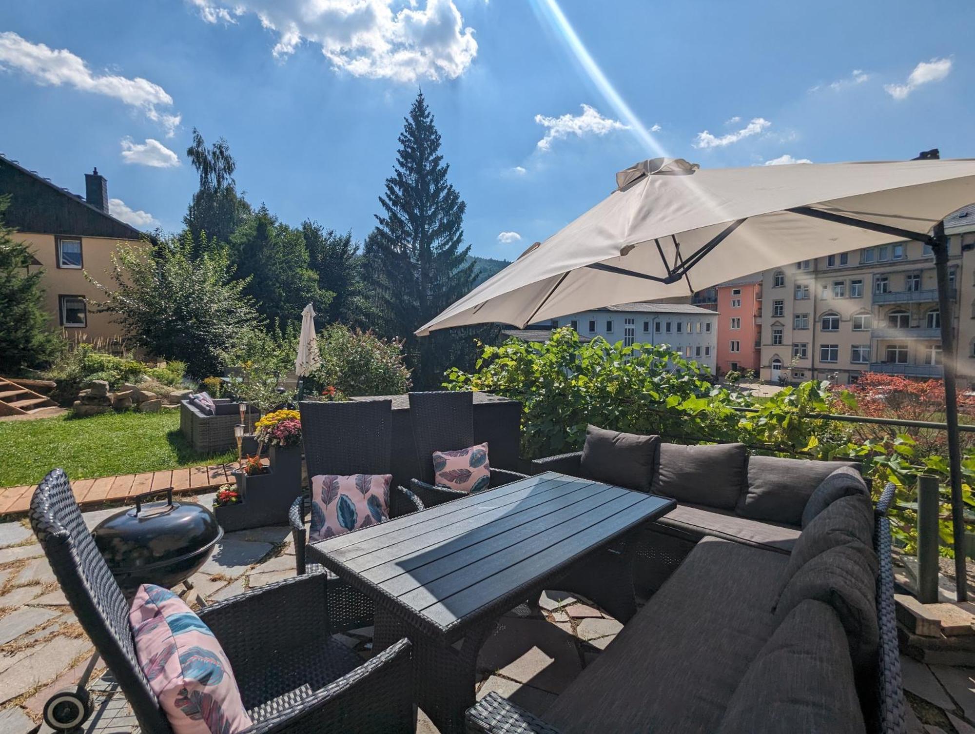Hw4B - Urlaubsmagie - Zentral Mit Gemeinschaftsgarten, -Pool, -Sauna & Whirlpool Sebnitz Eksteriør billede