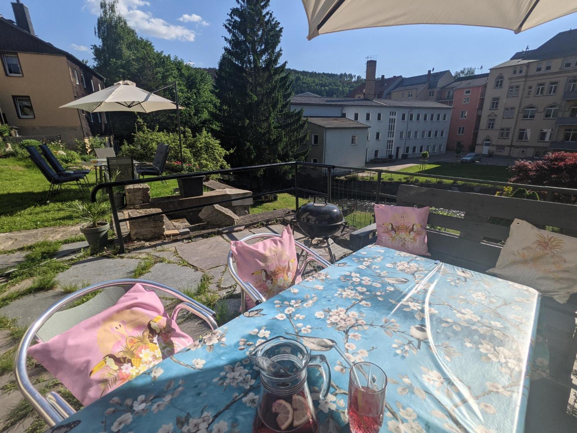 Hw4B - Urlaubsmagie - Zentral Mit Gemeinschaftsgarten, -Pool, -Sauna & Whirlpool Sebnitz Eksteriør billede