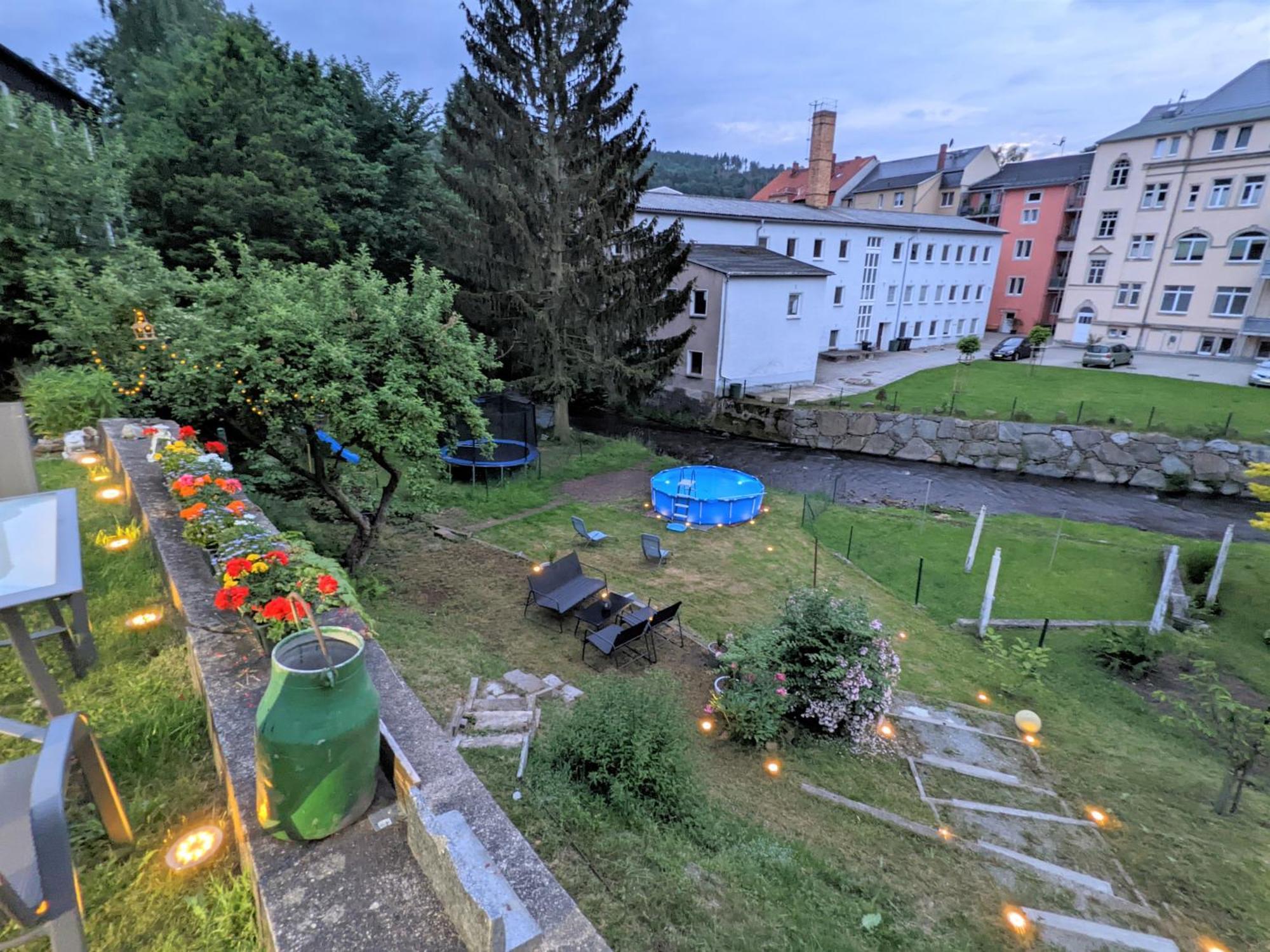 Hw4B - Urlaubsmagie - Zentral Mit Gemeinschaftsgarten, -Pool, -Sauna & Whirlpool Sebnitz Eksteriør billede