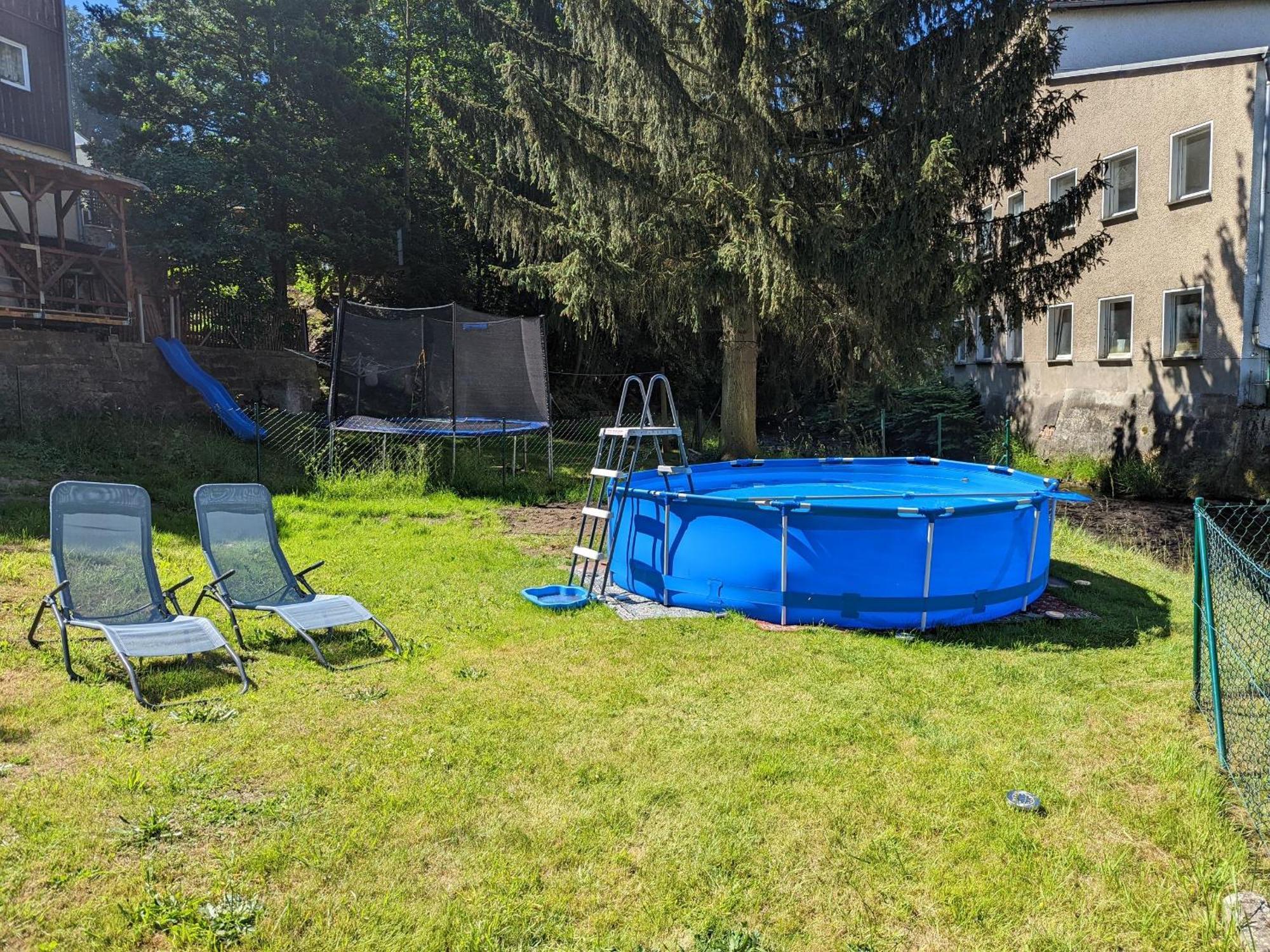 Hw4B - Urlaubsmagie - Zentral Mit Gemeinschaftsgarten, -Pool, -Sauna & Whirlpool Sebnitz Eksteriør billede